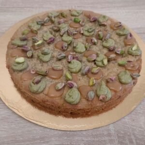 Pizza Pistache-Caramel